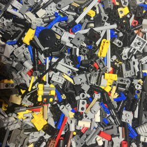 LEGO Technic – Małe elementy (drobnica) mix – 100 szt
